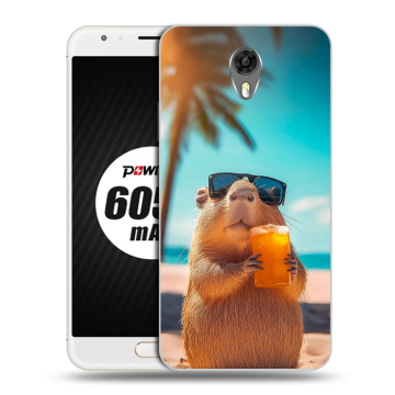 Пластиковый чехол на Ulefone Power 2 с принтом Капибара Пластиковый чехол на Ulefone Power 2 с принтом Капибара