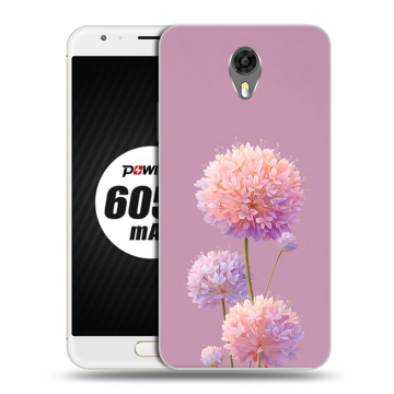 Пластиковый чехол на Ulefone Power 2 с принтом Цветы Пластиковый чехол на Ulefone Power 2 с принтом Цветы