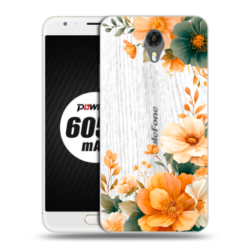 Пластиковый чехол на Ulefone Power 2 с принтом Цветы принт Пластиковый чехол на Ulefone Power 2 с принтом Цветы принт