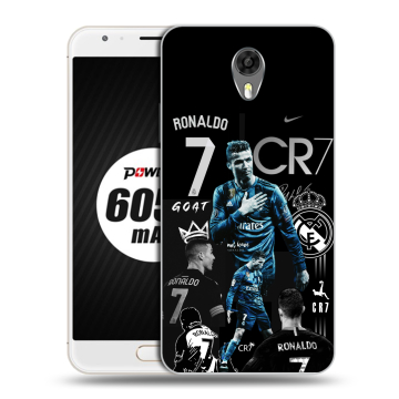 Пластиковый чехол на Ulefone Power 2 с принтом Реал Роналдо Пластиковый чехол на Ulefone Power 2 с принтом Реал Роналдо