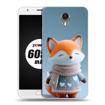 Пластиковый чехол на Ulefone Power 2 с принтом Лиса Пластиковый чехол на Ulefone Power 2 с принтом Лиса