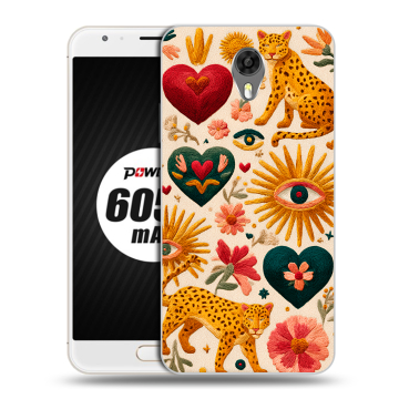 Пластиковый чехол на Ulefone Power 2 с принтом Модный принт Пластиковый чехол на Ulefone Power 2 с принтом Модный принт