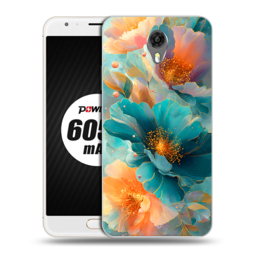 Пластиковый чехол на Ulefone Power 2 с принтом Цветы Пластиковый чехол на Ulefone Power 2 с принтом Цветы