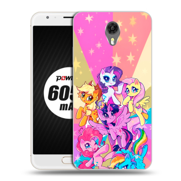 Пластиковый чехол на Ulefone Power 2 с принтом My little pony Дружба чудо Пластиковый чехол на Ulefone Power 2 с принтом My little pony Дружба чудо