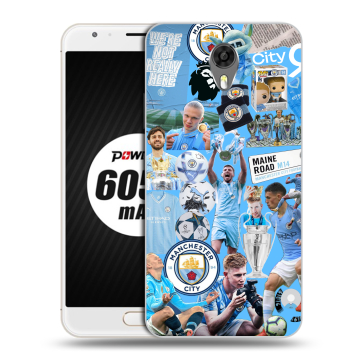 Пластиковый чехол на Ulefone Power 2 с принтом Man City Манчестер Сити Пластиковый чехол на Ulefone Power 2 с принтом Man City Манчестер Сити