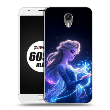 Пластиковый чехол на Ulefone Power 2 с принтом Холодное сердце Frozen Пластиковый чехол на Ulefone Power 2 с принтом Холодное сердце Frozen