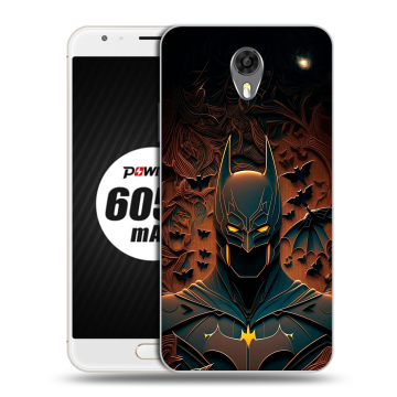 Пластиковый чехол на Ulefone Power 2 с принтом Batman Бэтмен Пластиковый чехол на Ulefone Power 2 с принтом Batman Бэтмен