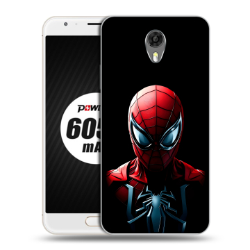 Пластиковый чехол на Ulefone Power 2 с принтом Spiderman Человек паук Пластиковый чехол на Ulefone Power 2 с принтом Spiderman Человек паук