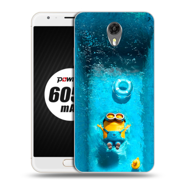 Пластиковый чехол на Ulefone Power 2 с принтом Миньоны Пластиковый чехол на Ulefone Power 2 с принтом Миньоны