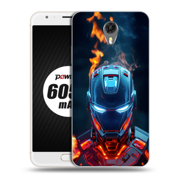 Пластиковый чехол на Ulefone Power 2 с принтом IronMan Железный человек Пластиковый чехол на Ulefone Power 2 с принтом IronMan Железный человек