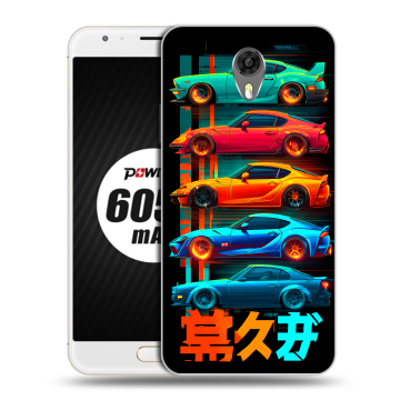 Пластиковый чехол на Ulefone Power 2 с принтом машины тачки Пластиковый чехол на Ulefone Power 2 с принтом машины тачки