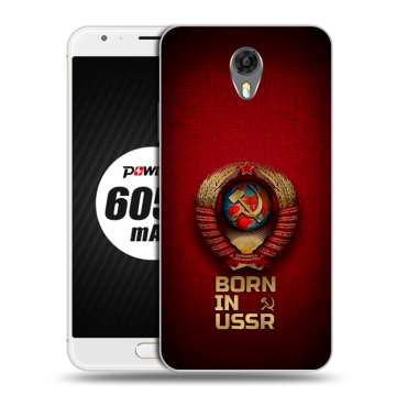 Пластиковый чехол на Ulefone Power 2 с принтом Флаг Герб СССР Пластиковый чехол на Ulefone Power 2 с принтом Флаг Герб СССР
