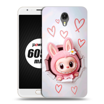 Пластиковый чехол на Ulefone Power 2 с принтом Labubu Лабубу Пластиковый чехол на Ulefone Power 2 с принтом Labubu Лабубу