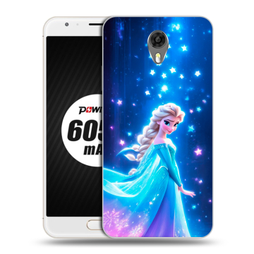 Пластиковый чехол на Ulefone Power 2 с принтом Холодное сердце Frozen Пластиковый чехол на Ulefone Power 2 с принтом Холодное сердце Frozen