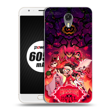 Пластиковый чехол на Ulefone Power 2 с принтом Hazbin Hotel Отель Хазбин Пластиковый чехол на Ulefone Power 2 с принтом Hazbin Hotel Отель Хазбин