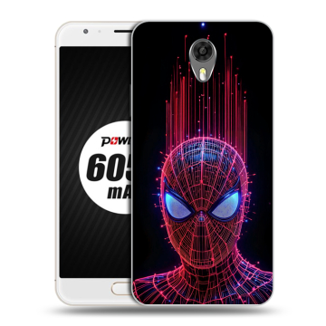 Пластиковый чехол на Ulefone Power 2 с принтом Spiderman Человек паук Пластиковый чехол на Ulefone Power 2 с принтом Spiderman Человек паук
