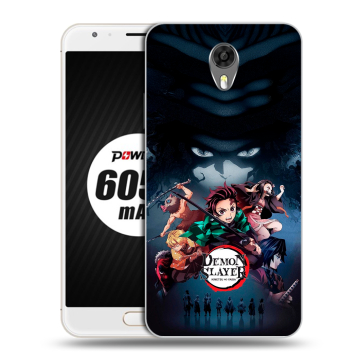Пластиковый чехол на Ulefone Power 2 с принтом Demon Slayer Клинок рассекающий демонов Пластиковый чехол на Ulefone Power 2 с принтом Demon Slayer Клинок рассекающий демонов