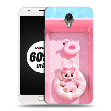 Пластиковый чехол на Ulefone Power 2 с принтом Labubu Лабубу Пластиковый чехол на Ulefone Power 2 с принтом Labubu Лабубу