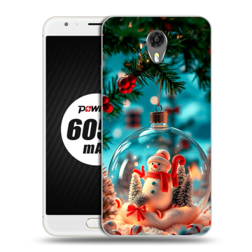 Пластиковый чехол на Ulefone Power 2 с принтом Новый год Пластиковый чехол на Ulefone Power 2 с принтом Новый год