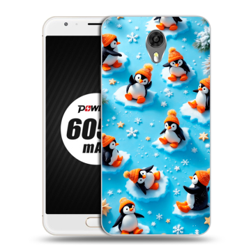 Пластиковый чехол на Ulefone Power 2 с принтом Новый год Пластиковый чехол на Ulefone Power 2 с принтом Новый год