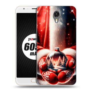 Пластиковый чехол на Ulefone Power 2 с принтом Новый год Пластиковый чехол на Ulefone Power 2 с принтом Новый год