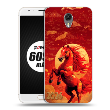 Пластиковый чехол на Ulefone Power 2 с принтом Новый год Пластиковый чехол на Ulefone Power 2 с принтом Новый год