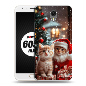Пластиковый чехол на Ulefone Power 2 с принтом Новый год Пластиковый чехол на Ulefone Power 2 с принтом Новый год