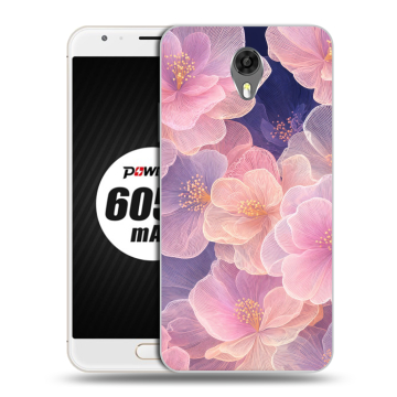 Пластиковый чехол на Ulefone Power 2 с принтом женский Пластиковый чехол на Ulefone Power 2 с принтом женский