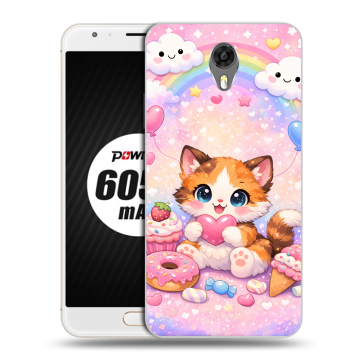 Пластиковый чехол на Ulefone Power 2 с принтом для девочек Пластиковый чехол на Ulefone Power 2 с принтом для девочек