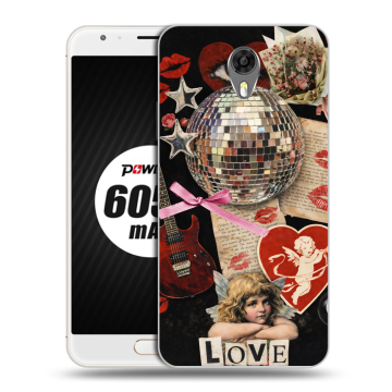 Пластиковый чехол на Ulefone Power 2 с принтом для девочек Пластиковый чехол на Ulefone Power 2 с принтом для девочек