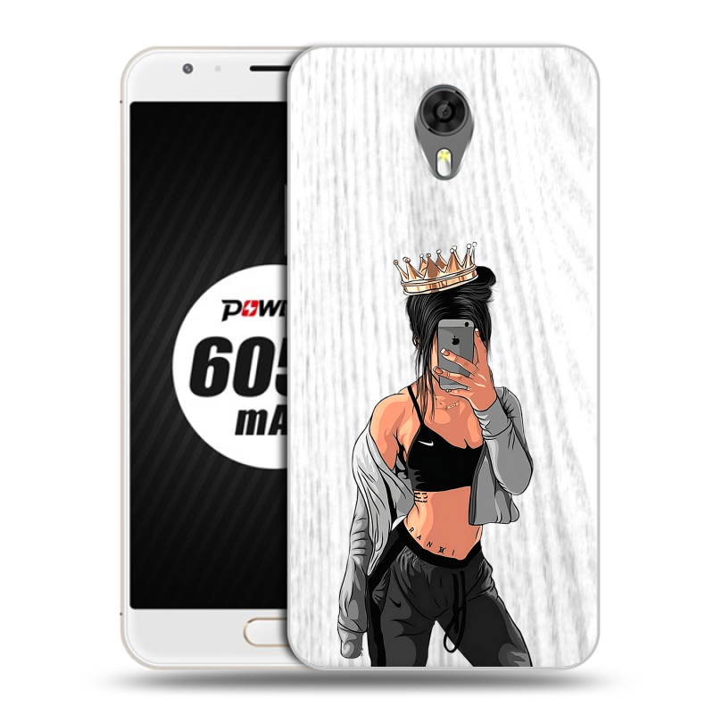 Пластиковый чехол на Ulefone Power 2 с принтом Женские принты Пластиковый чехол на Ulefone Power 2 с принтом Женские принты