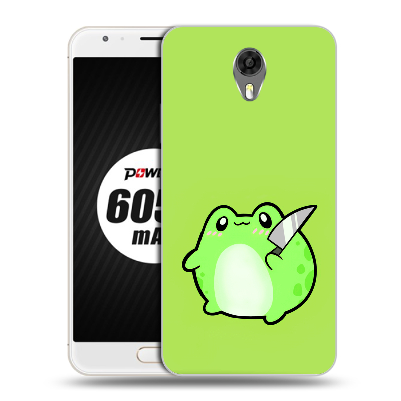 Пластиковый чехол на Ulefone Power 2 с принтом Лягушенок Пластиковый чехол на Ulefone Power 2 с принтом Лягушенок