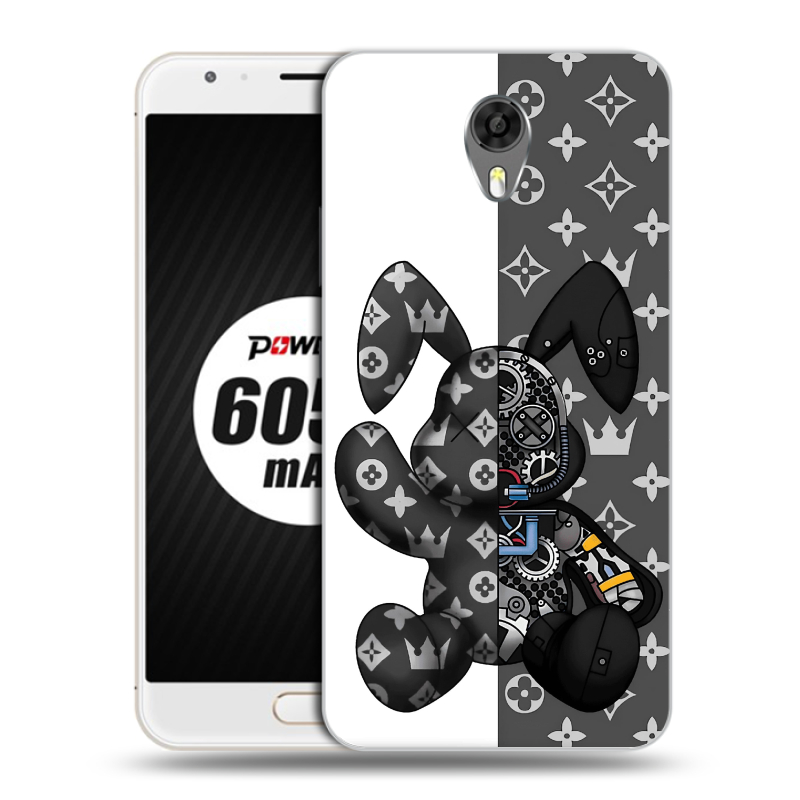 Пластиковый чехол на Ulefone Power 2 с принтом Луи робот Пластиковый чехол на Ulefone Power 2 с принтом Луи робот