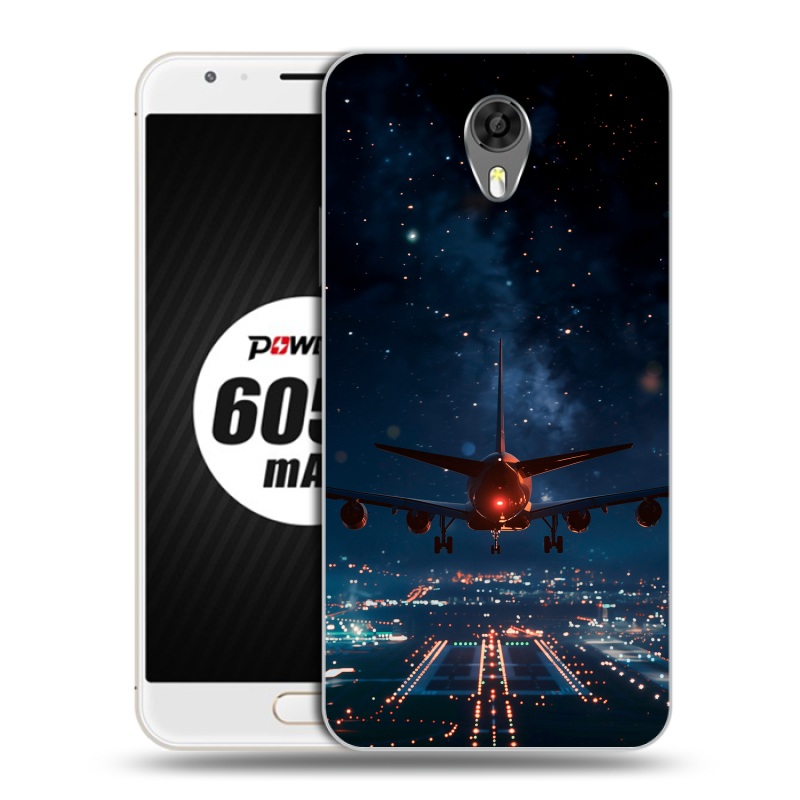 Пластиковый чехол на Ulefone Power 2 с принтом самолет Пластиковый чехол на Ulefone Power 2 с принтом самолет