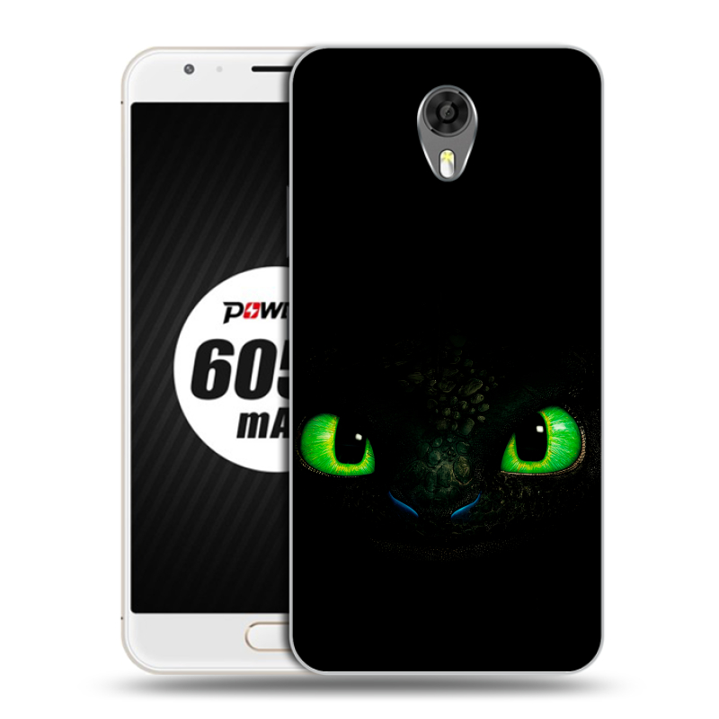 Пластиковый чехол на Ulefone Power 2 с принтом Как приручить дракона Пластиковый чехол на Ulefone Power 2 с принтом Как приручить дракона