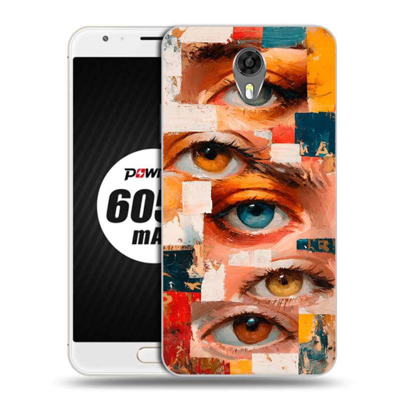 Пластиковый чехол на Ulefone Power 2 с принтом Модный принт Пластиковый чехол на Ulefone Power 2 с принтом Модный принт