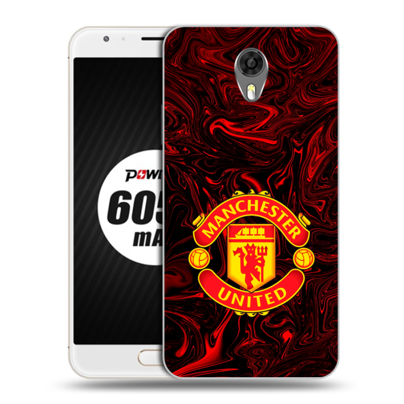 Пластиковый чехол на Ulefone Power 2 с принтом Manchester United Пластиковый чехол на Ulefone Power 2 с принтом Manchester United