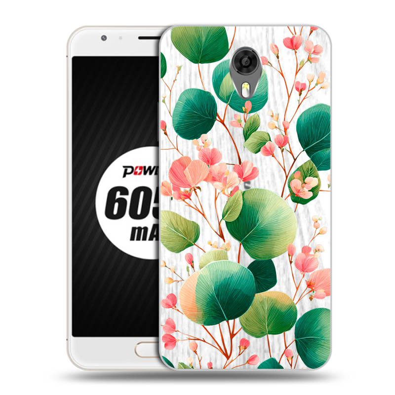 Пластиковый чехол на Ulefone Power 2 с принтом женский Пластиковый чехол на Ulefone Power 2 с принтом женский