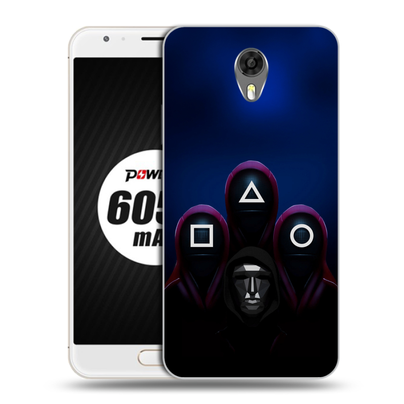 Пластиковый чехол на Ulefone Power 2 с принтом Игра Кальмара Пластиковый чехол на Ulefone Power 2 с принтом Игра Кальмара