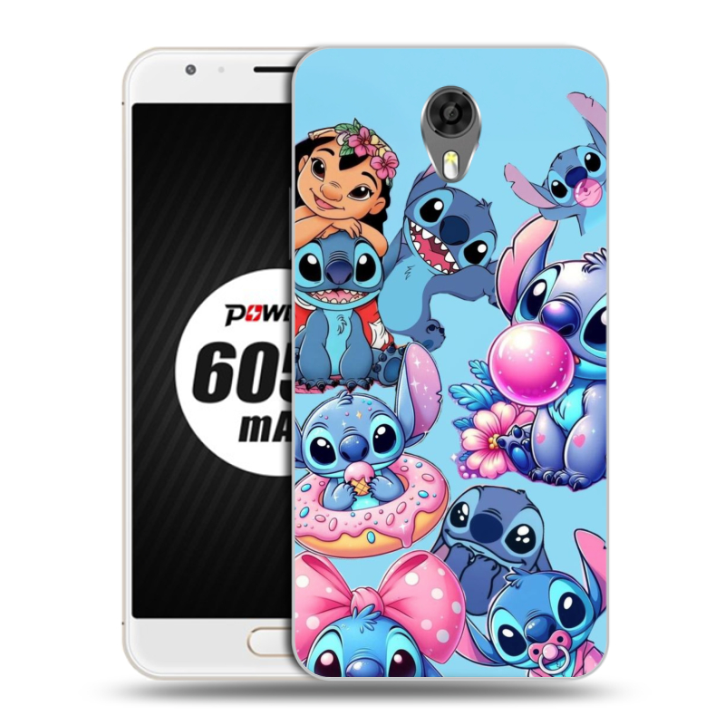 Пластиковый чехол на Ulefone Power 2 с принтом Лило и Стич Пластиковый чехол на Ulefone Power 2 с принтом Лило и Стич