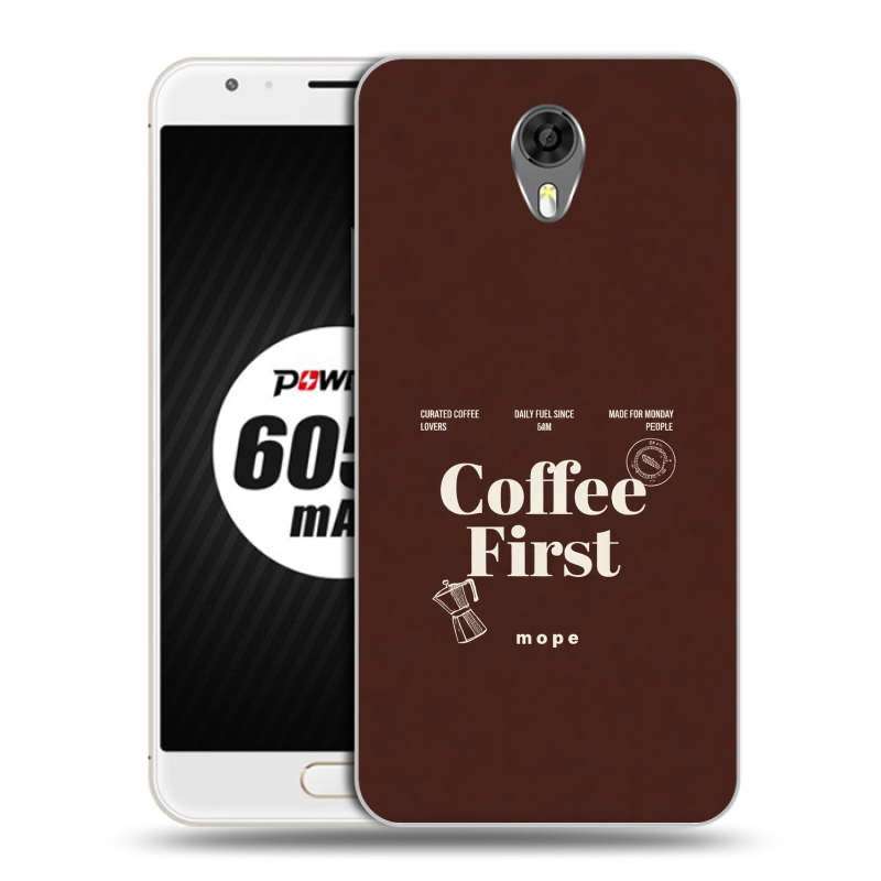 Пластиковый чехол на Ulefone Power 2 с принтом женский Пластиковый чехол на Ulefone Power 2 с принтом женский