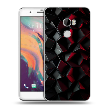 Силиконовый чехол на HTC One X10 с принтом Абстракция