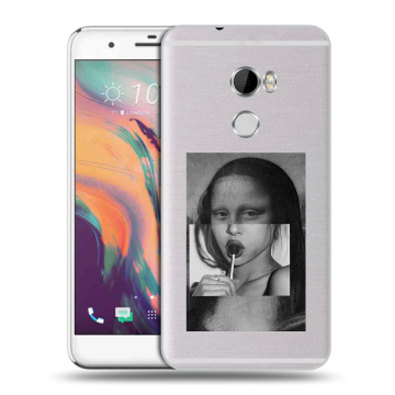 Силиконовый чехол на HTC One X10 с принтом Мона Лиза