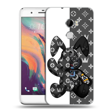 Силиконовый чехол на HTC One X10 с принтом Луи робот