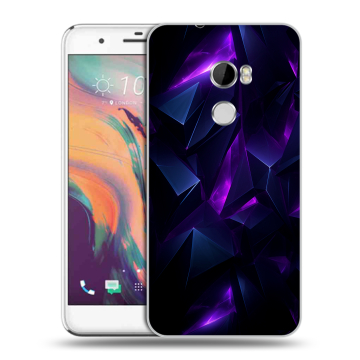 Силиконовый чехол на HTC One X10 с принтом Абстракиция Силиконовый чехол на HTC One X10 с принтом Абстракиция