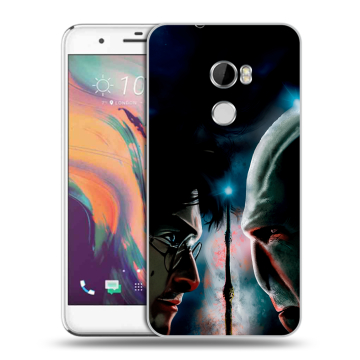 Силиконовый чехол на HTC One X10 с принтом Гарри Поттер Harry Potter