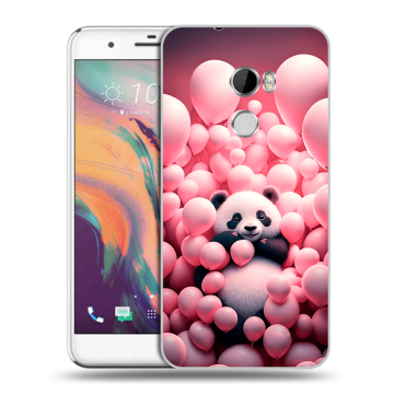Силиконовый чехол на HTC One X10 с принтом Панда