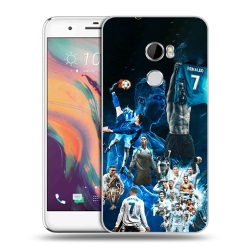 Силиконовый чехол на HTC One X10 с принтом Реал Роналдо Силиконовый чехол на HTC One X10 с принтом Реал Роналдо