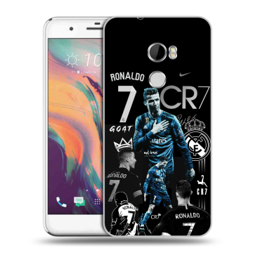 Силиконовый чехол на HTC One X10 с принтом Реал Роналдо Силиконовый чехол на HTC One X10 с принтом Реал Роналдо