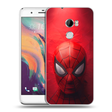 Силиконовый чехол на HTC One X10 с принтом Spiderman Человек паук